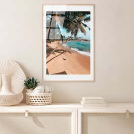 Wallity Cuadro Decorativo de Vidrio Templado Multicolor 30 x 45 cm